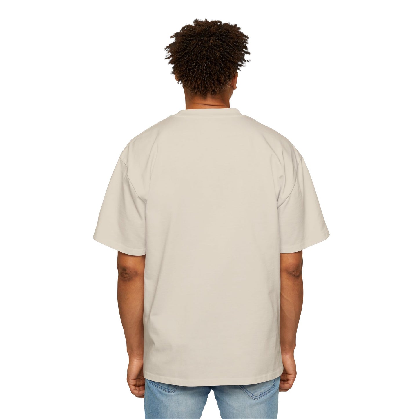 Ecru Gymsanity Heritage Oversized Tee