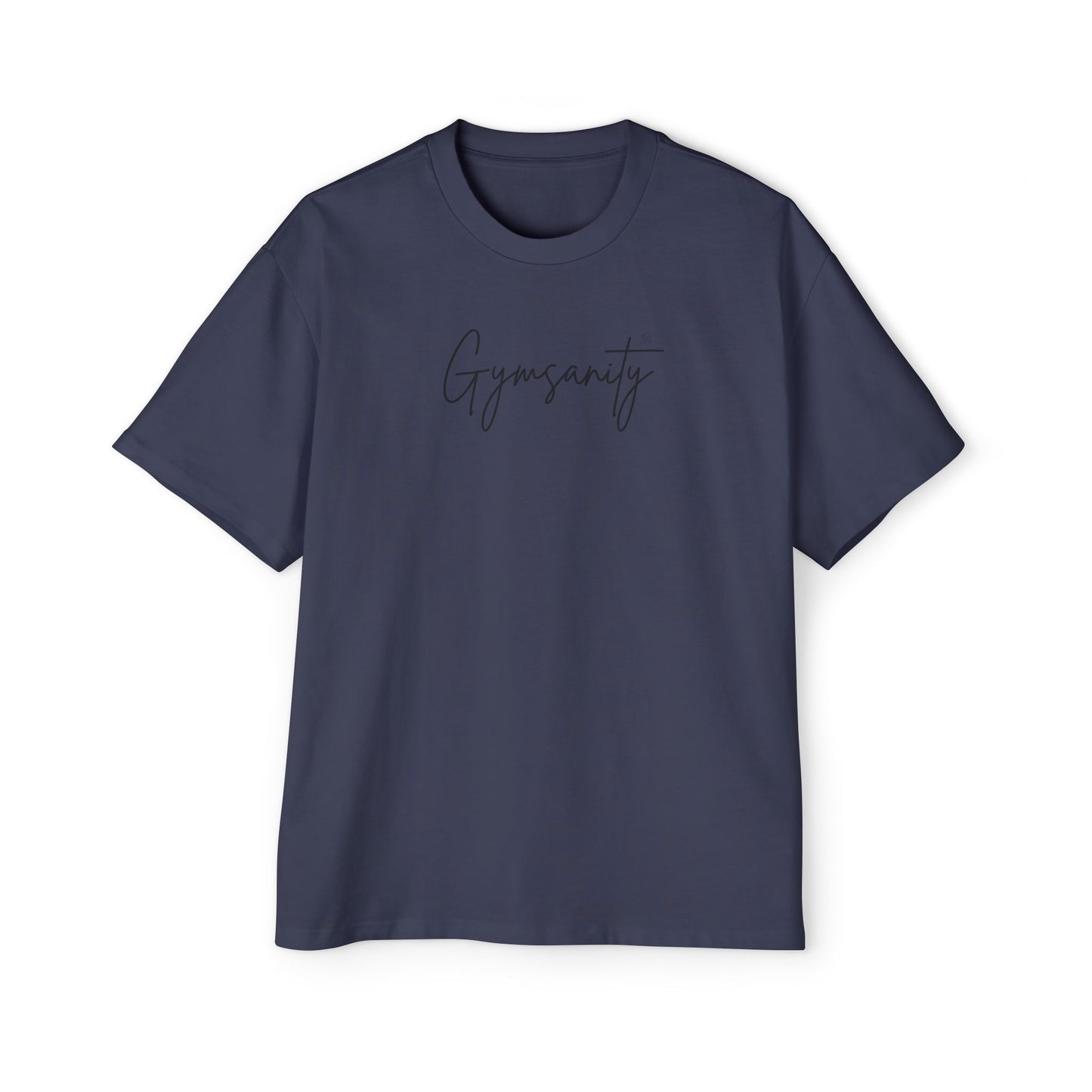 Midnight Blue Gymsanity Heritage Oversized Tee