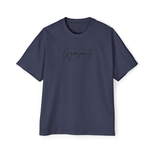 Midnight Blue Gymsanity Heritage Oversized Tee