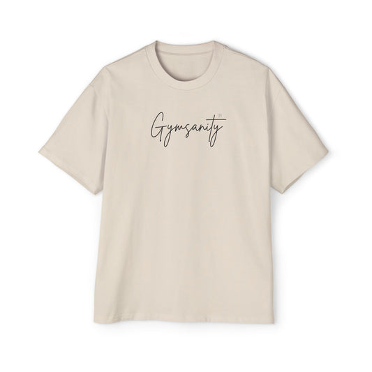 Ecru Gymsanity Heritage Oversized Tee