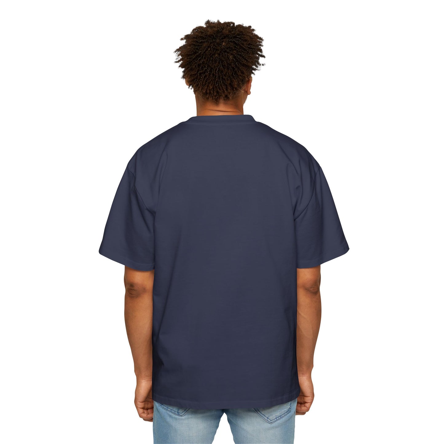 Midnight Blue Gymsanity Heritage Oversized Tee